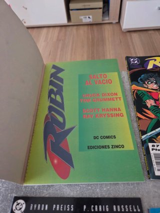 Comics Robin Dc Ed Zinco 1993