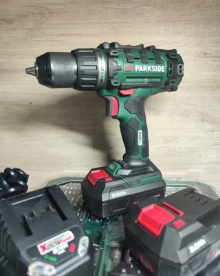 Set Taladro Atornillador Parkside 20V