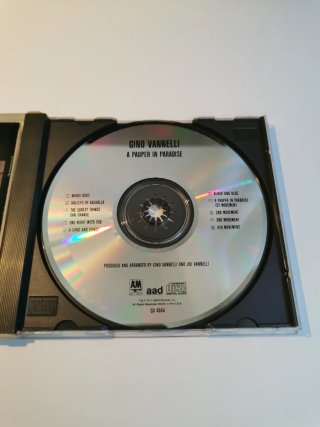 CD Gino Vannelli A Pauper In Paradise