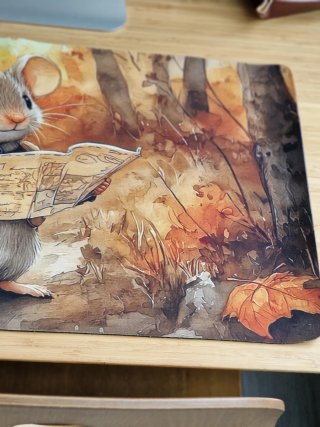 Alfombrilla Escritorio Ratón Senderista