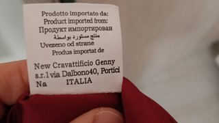 Cravatta Piazza Italia bordeaux
