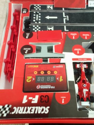 Circuito Scalextric C3 F1 Pista Negra