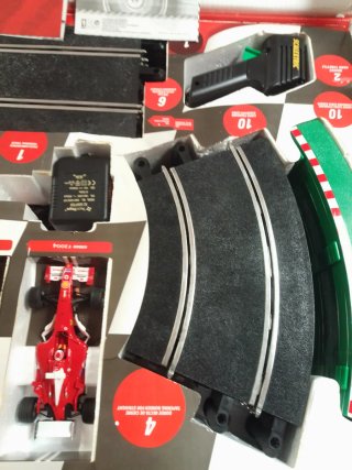 Circuito Scalextric C3 F1 Pista Negra