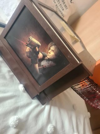 Mando motosierra Resident Evil 4 mega raro ps2