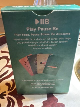 Mazo Cartas Yoga PlayPauseBe + Pack
