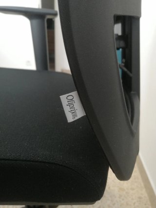 Silla ergonómica Ofiprix negra