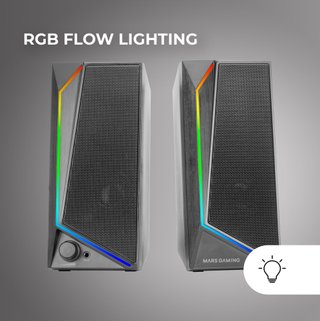 Mars Gaming MS72 Altoparlanti Gaming 15W RGB Flow