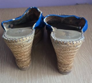 Sandalias Aedo Azul