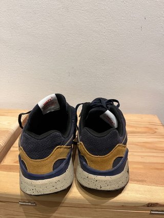 W6YZ 42  Scarpe W6YZ (WIZZ) blu inserti gialli