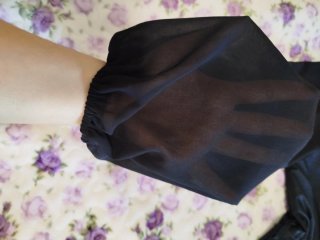 Vestido degradado negro-rosa talla L/XL