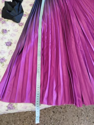 Vestido degradado negro-rosa talla L/XL