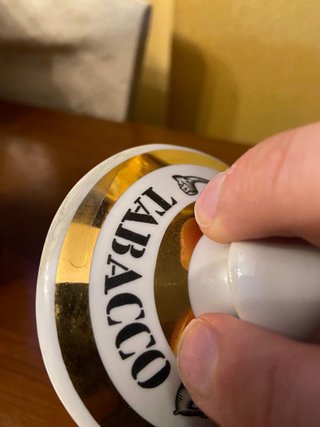 Vasetto Piero Fornasetti Tabacco