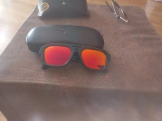 Gafas de Sol Ray-Ban Negras y Rojas