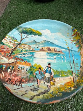 Set brocche ceramica dipinte a mano