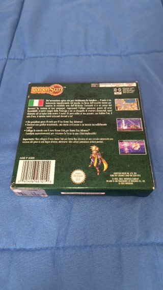 Golden Sun GBA Italiano Nintendo Game Boy Advance