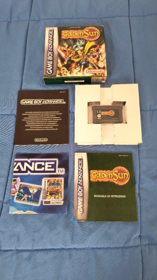 Golden Sun GBA Italiano Nintendo Game Boy Advance