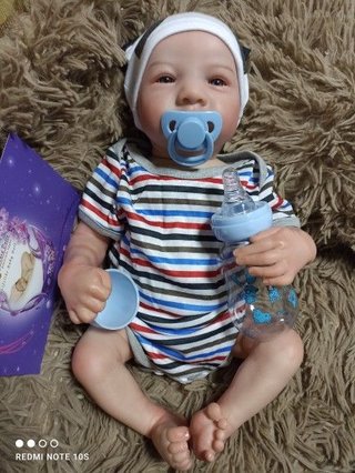 Muñeca reborn bebé silicona