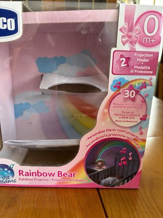 Proiettore Chicco Orsetto Arcobaleno Rosa
