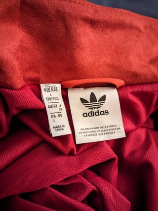Chaqueta Adidas Colección China Roja
