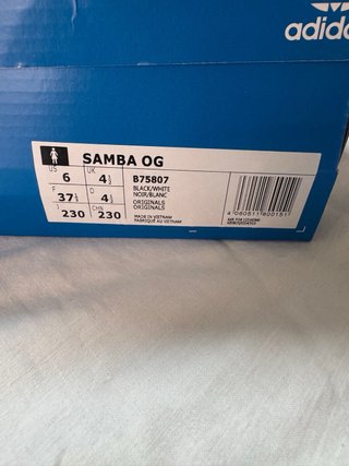 Adidas Samba OG Zapatillas Negras Blancas