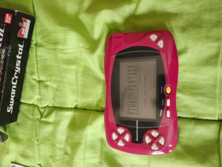 WonderSwan Crystal Rojo Vino