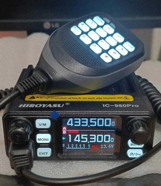 Radio mobile HIROYASU IC-980 Pro VHF/UHF