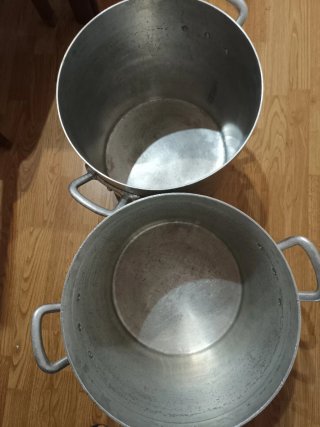 Olla grande aluminio 35L