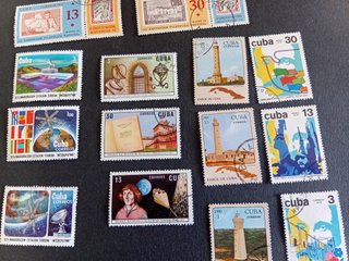 Lote sellos Cuba