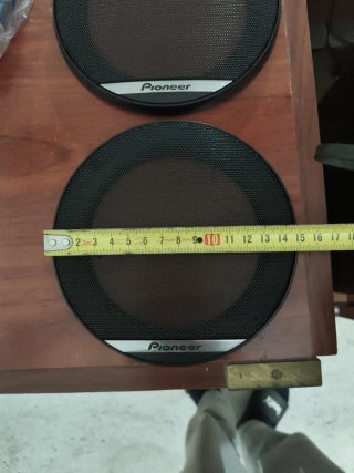 Tapas Altavoces Pioneer Negras