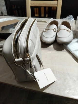 Bolso y Mocasines Beige Primark