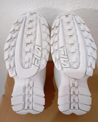 Zapatillas Fila Disruptor Mujer Blancas