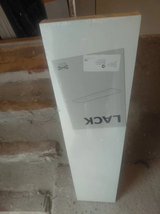 7 und Estante LACK IKEA 110cm Blanco 10€ cada uno