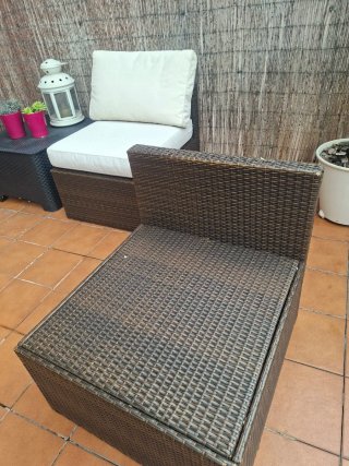 Sofá modular para terraza