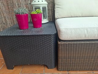 Sofá modular para terraza