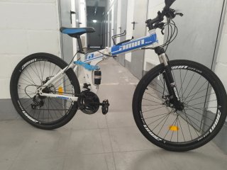 Bicicleta plegable doble suspensión