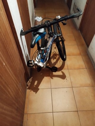 Bicicleta plegable doble suspensión