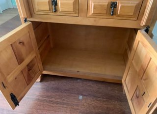 Escritorio secreter madera maciza