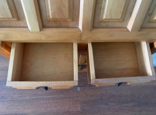 Escritorio secreter madera maciza