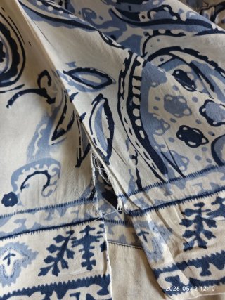 Blusa seda Massimo Dutti estampada