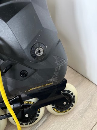 Pack Patines Twister RollerBlade Negros talla 40.5