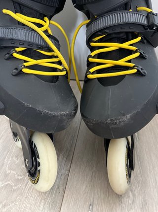 Pack Patines Twister RollerBlade Negros talla 40.5