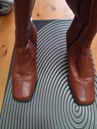 Botas de mujer marrones,fabricada en España