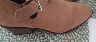 Botins camurça Cortefield castanhos