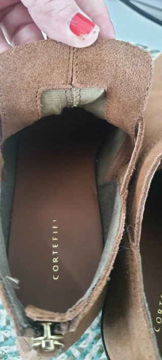 Botins camurça Cortefield castanhos