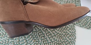 Botins camurça Cortefield castanhos