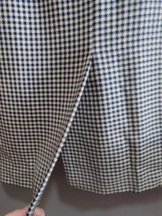 Falda Midi Vintage Pata de Gallo