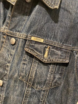 Vintage Denim Jacket Lobel's Womens Jeanswear Skate Vibe Trucker Fit 90s Cotton