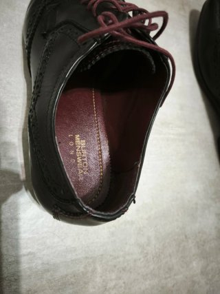 Zapatos de vestir Burton Menswear Londres negros
