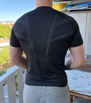 Camiseta Gymshark Onyx Negra