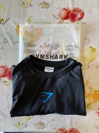 Camiseta Gymshark Onyx Negra